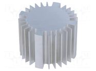 Heatsink; LED; Ø: 70mm; H: 50mm FISCHER ELEKTRONIK