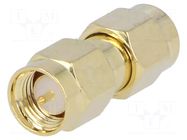 Coupler; SMA male,both sides; straight; gold-plated YIZN Jiangsu Tengyu Electronics co.