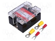 Relay: solid state; Ucntrl: 4÷32VDC; 25A; 44÷480VAC; SSR-R; 1-phase QLT POWER