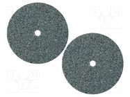 Grinding wheels; Ø: 22mm; ceramic grinding,grinding glass; 2pcs. PG MINI