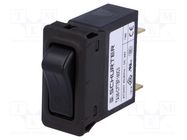 Circuit breaker; Urated: 240VAC; 32VDC; 16A; SPST; Poles: 1; MCB SCHURTER