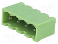 Pluggable terminal block; Contacts ph: 5.08mm; ways: 4; straight 