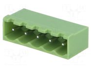 Connector: pluggable terminal block; socket; male; 15A; 300V; THT XINYA