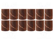 Grinding tapes; 9.5mm; 12pcs; grain 120 PG MINI