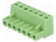 Pluggable terminal block; 5.08mm; ways: 7; straight; plug; female XINYA