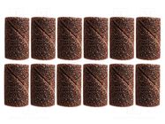 Grinding tapes; 6.3mm; 12pcs; grain 60 PG MINI