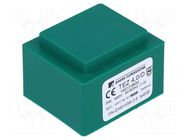 Transformer: encapsulated; 4VA; 400VAC; 12V; 333.3mA; PCB; IP00 BREVE TUFVASSONS