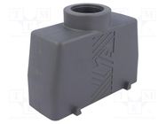 Enclosure: for HDC connectors; T-TYPE; size 104.27; plastic; M32 ILME