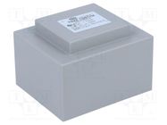 Transformer: encapsulated; 12VA; 230VAC; 18V; 660mA; PCB; IP00 INDEL