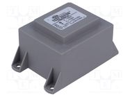 Transformer: encapsulated; 20VA; 230VAC; 18V; 18V; 550mA; 550mA; PCB INDEL