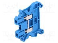 Splice terminal: rail; 0.14÷2.5mm2; ways: 1; terminals: 2; blue PHOENIX CONTACT