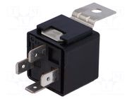 Relay: electromagnetic; SPST-NO; Ucoil: 24VDC; 60A; automotive; F4 TE Connectivity