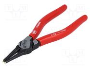 Pliers; for circlip; internal; 12÷25mm; Pliers len: 140mm; steel WIHA