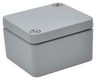 ENCLOSURE, JUNCTION BOX, ALUMINIUM, GREY