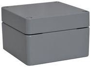 ENCLOSURE, JUNCTION BOX, ALUMINIUM, GREY