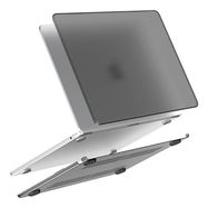 Lention Matte Finish Case for Macbook Air 13.6" (czarny), Lention