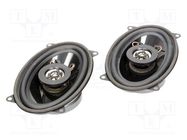 Car loudspeakers; two-way; 95x155mm; 100W; 80÷20000Hz; 4Ω; 88dB CL ITALIA