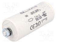 Capacitor: for discharge lamp; 12uF; 250VAC; ±10%; C3B KEMET