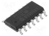 IC: PIC microcontroller; 3.5kB; 20MHz; ICSP; 2÷5.5VDC; SMD; SO14 MICROCHIP TECHNOLOGY