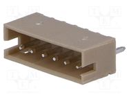 Connector: wire-board; socket; male; 1.5mm; PIN: 6; THT; 100V; 1A JOINT TECH