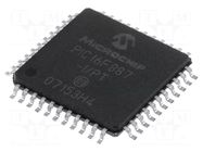 IC: PIC microcontroller; 14kB; 20MHz; 2÷5.5VDC; SMD; TQFP44; PIC16 MICROCHIP TECHNOLOGY