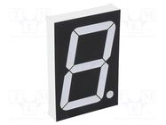 Display: LED; 7-segment; 56mm; 2.3"; No.char: 1; green; 280mcd; anode OPTO Plus LED