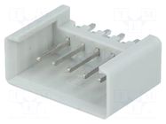 Connector: IDC; socket; male; PIN: 5; P1300; straight; THT; 2.54mm TOMIC