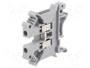 Splice terminal: rail; PC; 32A; 800V; grey; L: 42.5mm; 0.2÷4mm2 DEGSON ELECTRONICS