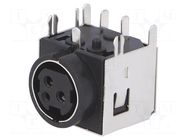Connector: DC supply; socket; female; PIN: 3; THT; shielded; 30VDC CONNFLY
