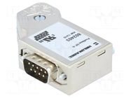 Connector: D-Sub; PIN: 9; angled 35°; screw terminal; for cable HELUKABEL