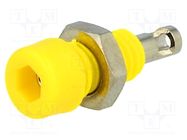 Connector: 2mm banana; socket; 10A; 60VDC; Overall len: 17mm; 5mΩ ELECTRO-PJP