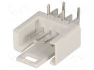 Connector: IDC; socket; male; PIN: 4; angled 90°; THT; 2.54mm; 1x4 TOMIC