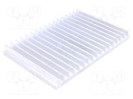 Heatsink: extruded; grilled; L: 100mm; W: 150mm; H: 15mm; 2.1K/W STONECOLD