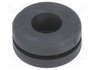 Grommet; with bulkhead; Ømount.hole: 11mm; Øhole: 8mm; -50÷95°C 