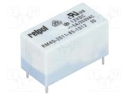 Relay: electromagnetic; SPDT; Ucoil: 12VDC; 5A; 5A/250VAC; 5A/30VDC RELPOL