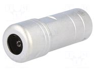 Gland; straight; size 10; metal; Plating: nickel; Ømax: 8.5mm; RT360 AMPHENOL