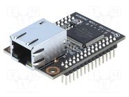 Module: Ethernet; Comp: W5300; 3.3VDC; parallel; 2.54mm WIZNET