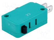 Microswitch SNAP ACTION; 10A/250VAC; without lever; SPDT; Pos: 2 NINIGI