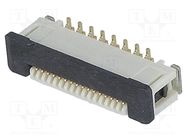 Connector: FFC/FPC; vertical; PIN: 16; ZIF; SMT; 0.5A; 0.5mm OMRON