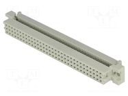 Connector: DIN 41612; plug; female; PIN: 64; IDC; a+c; Type: type C NINIGI