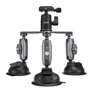 TELESIN Three-Arm Suction Mount - TE-TSB-001, Telesin