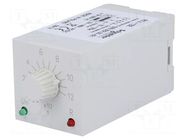 Timer; 10÷120s; DPDT; 230VAC/5A; Usup: 24÷48VAC; 24÷48VDC; RTX132 SCHNEIDER ELECTRIC