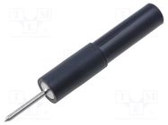 Measuring tip; 36A; black; Tip diameter: 1.4mm; Socket size: 4mm ELECTRO-PJP