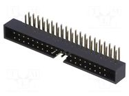 Connector: IDC; socket; male; PIN: 40; angled 90°; THT; 2mm; 2x20 AMPHENOL COMMUNICATIONS SOLUTIONS