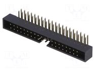 Connector: IDC; socket; male; PIN: 40; angled 90°; THT; 2mm; 2x20 AMPHENOL COMMUNICATIONS SOLUTIONS
