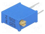 Potentiometer: mounting; multiturn; 5kΩ; 500mW; THT; ±10%; linear SR PASSIVES