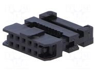 Connector: IDC; plug; female; PIN: 10; IDC; for ribbon cable; 2mm AMPHENOL COMMUNICATIONS SOLUTIONS