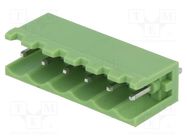 Pluggable terminal block; Contacts ph: 5mm; ways: 6; straight XINYA