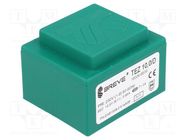 Transformer: encapsulated; 10VA; 230VAC; 10.5V; 952.3mA; PCB; IP00 BREVE TUFVASSONS