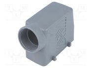 Enclosure: for HDC connectors; T-TYPE; size 77.27; Gland holes: 1 ILME